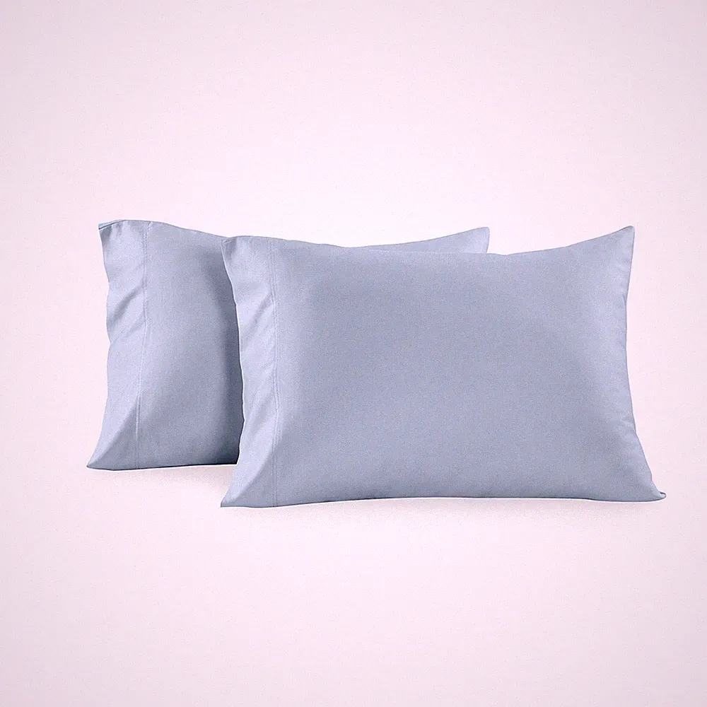 Pillowcases 300 Thread Count Solid Combed Cotton (Pair) Amazing Comfort
