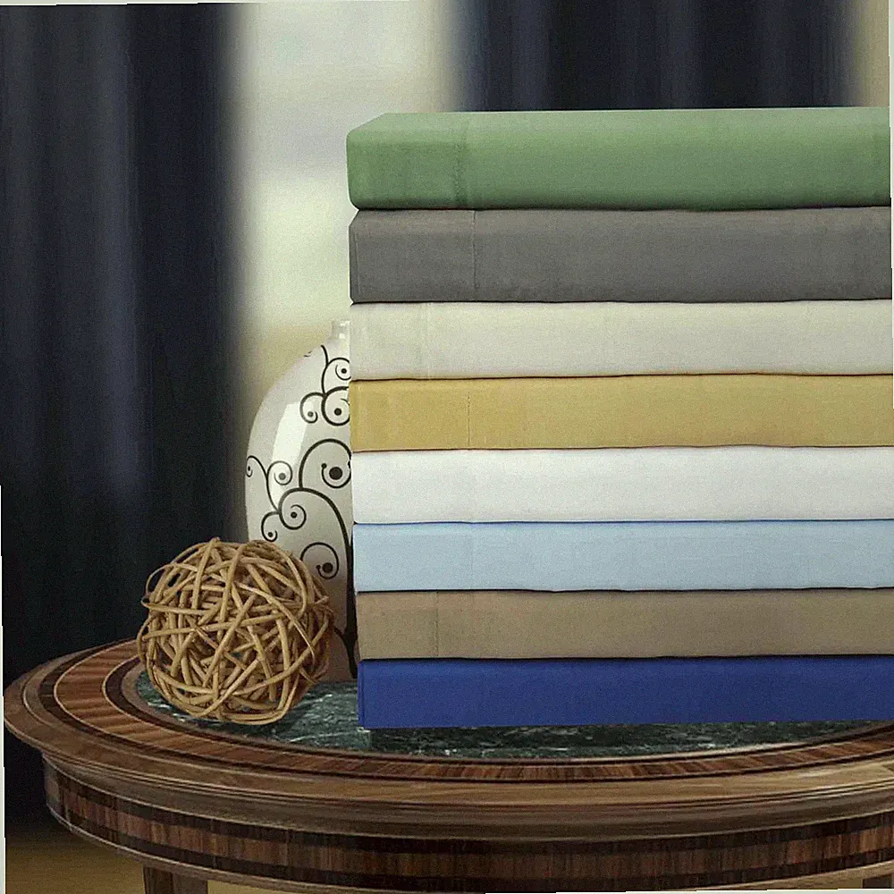 300 Thread Count Rayon from Bamboo Breathable Soft Duvet Cover & Pillow Sham Set