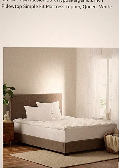 Serta Down Mattress Topper