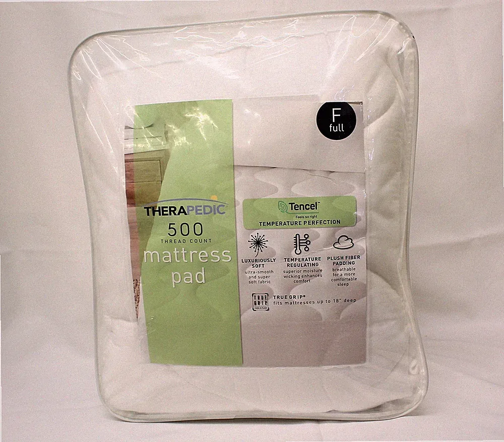 Therapedic 500 Thread Count Mattress Pad (Full)